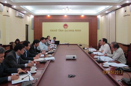 Thứ trưởng Thường trực Nguyễn Công Nghiệp làm việc với Ủy ban Nhân dân tỉnh Quảng Ninh 